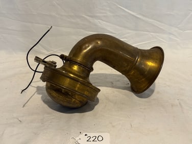 Original Brass Era Car Horn By American Bosch Magneto Corp. Springfield
