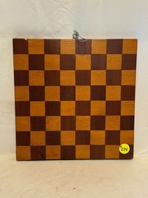 All Wood Checker Board