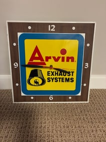 1960's Arvin Exhaust Systems Dealer Clock
