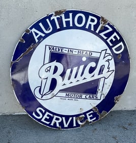 Buick Motor Cars Authorized Service 42" SSP Sign