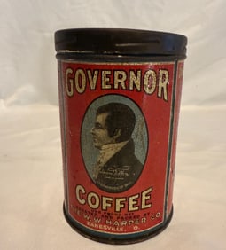 Governor Coffee Tin