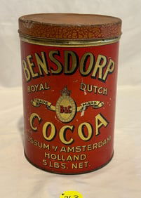 Bensdorp's Royal Dutch Cocoa Tin