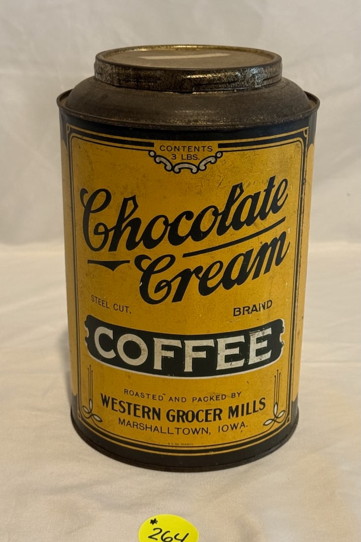 Chocolate Cream Coffee Tin (1 of 5)