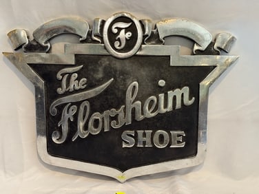 The Florsheim Shoes Store Advertising Sign