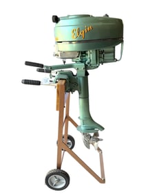 Elgin Boat Motor- Restored