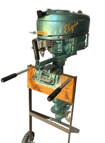 Elgin Boat Motor- Restored