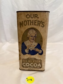 Our Mother's Pure Cocoa Powder Tin
