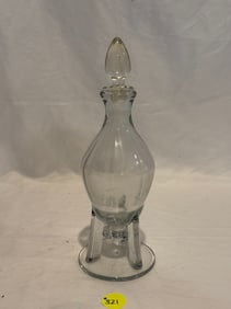 Glass Container w/stopper