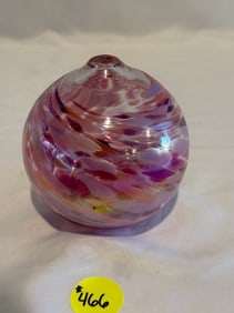 Art Glass Oil Burner Lamp