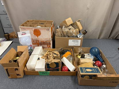 Group of Light Bulbs: One lot.