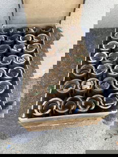 28 Brown Wax Cylinder Records: One Lot