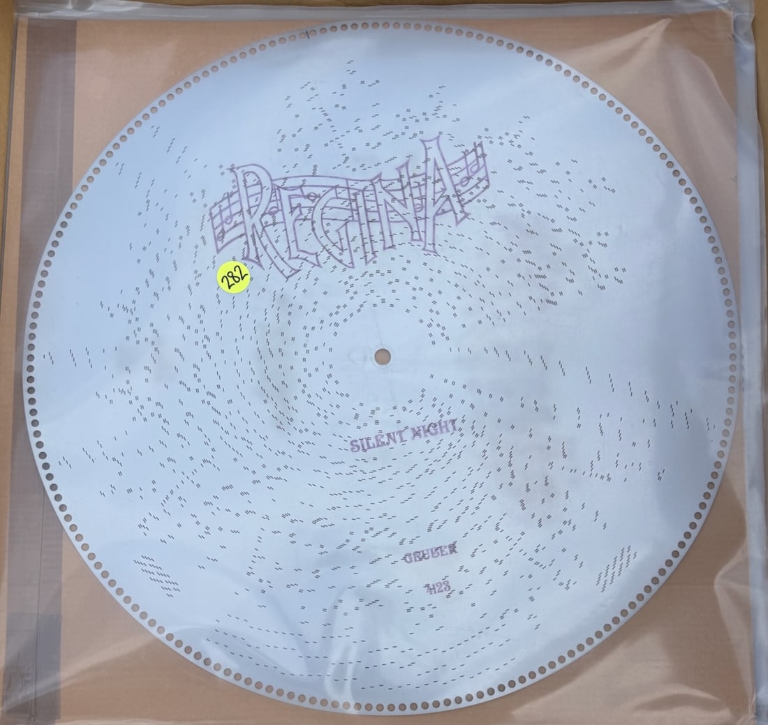 12 Regina 27" Reproduction Music Discs (1 of 1)