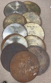 11 24-3/8" Lochmann Music Box Discs