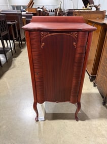 Mahogany Piano Roll Cabinet