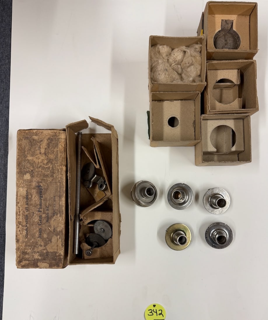 Group of Edison Recorders, etc. (1 of 3)