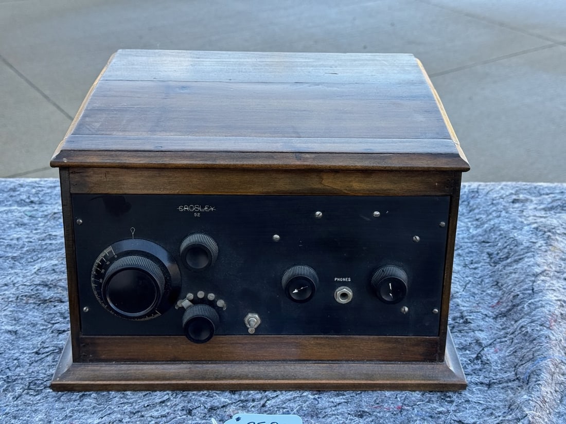 Crosley Model 52 Regenerative Receiver (1 of 4)