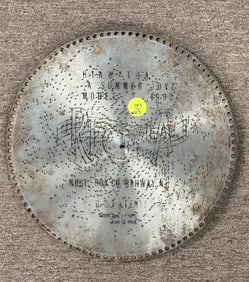 10- Regina 15-1/2" Music Discs