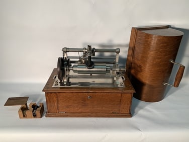 Rare Columbia Bell Tainter Cylinder Phonograph