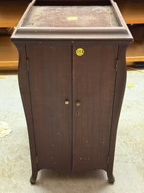 Mahogany Record/Base Cabinet