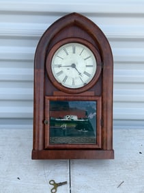 E.C. Brewster Bee Hive Shelf Clock