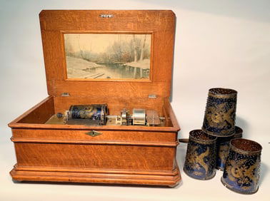 Capitol Cuff Model "B" Music Box