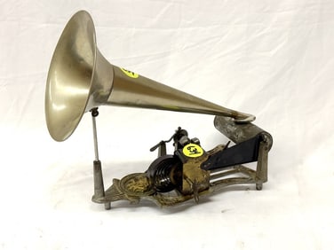 Puck "Lion" Cylinder Phonograph