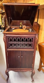 Pathe Floor Model Disc Phonograph