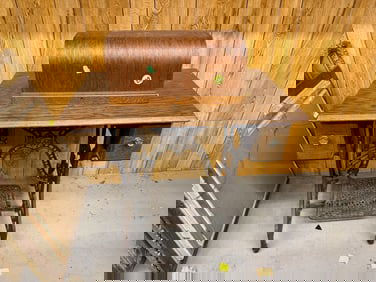 American Graphophone Company Treadle Shaver