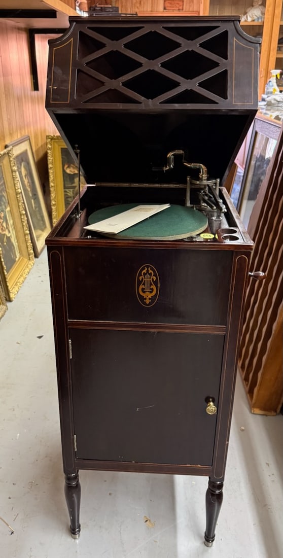Vitaphone floor model phonograph (1 of 4)