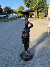 Excellent Figural Base Stand