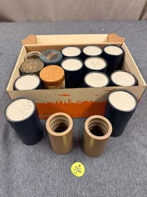 Group of Old and Modern Brown Wax Records