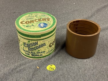Edison Concert 5" Cylinder Record