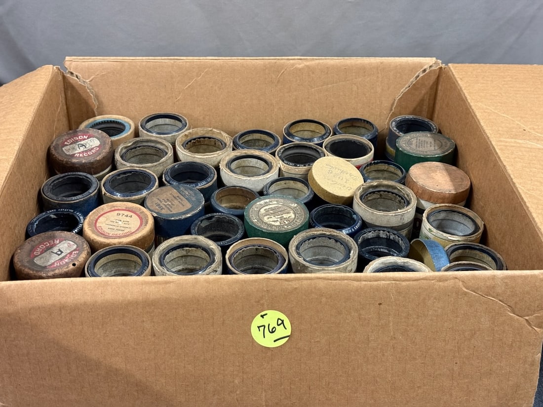 Group of Cylinder Records. (1 of 2)