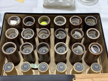 18 Brown Wax Cylinder Records