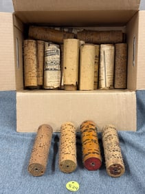 Group of Wooden Roller Organ Cobs