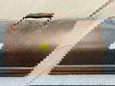 Edison oak Triumph Phonograph Cover