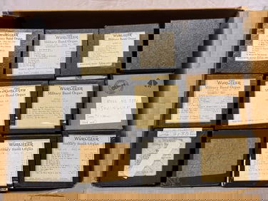 12 "Military Band Organ" Rolls