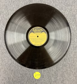 Edison 40 minute Diamond Disc Record