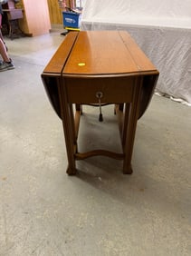 Unusual Gateleg Table Phonograph