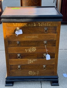 Wilcox and White Paper Roll Drawered Cabinet