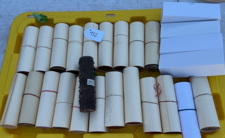 (25) 20-Note 6-1/4" Roller Organ Cobs