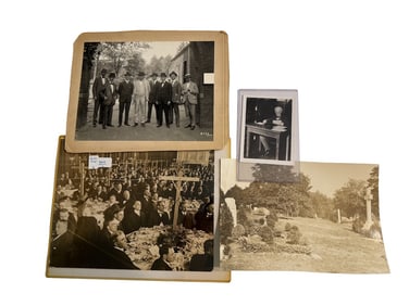 Group of Edison Black and White Photos
