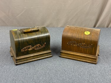2 Edison Gem Phonograph Covers