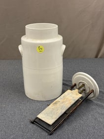 Antique Ceramic Battery Jar