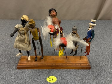 Group of Phonograph Toys