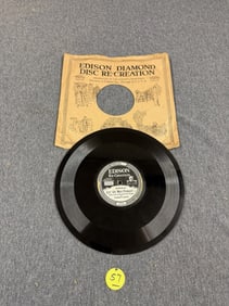 Edison Diamond Disc "Let Us Not Forget"