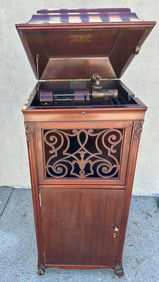 Edison Amberola 1A Cylinder Floor Model Phonograph