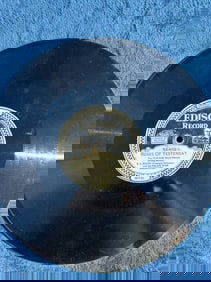 Edison 52402 Diamond Disc Record