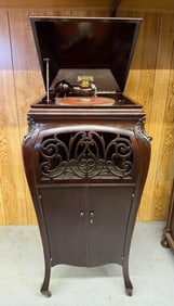 Sonora "Baby" Mahogany phonograph