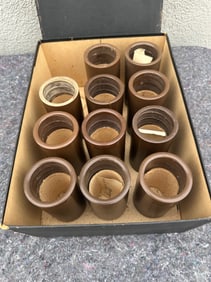 11 Brown Wax Cylinder Records